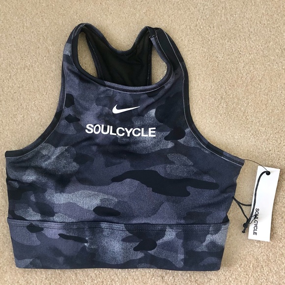 SoulCycle x Nike Everything Camo Sports Bra - Picture 1 of 2